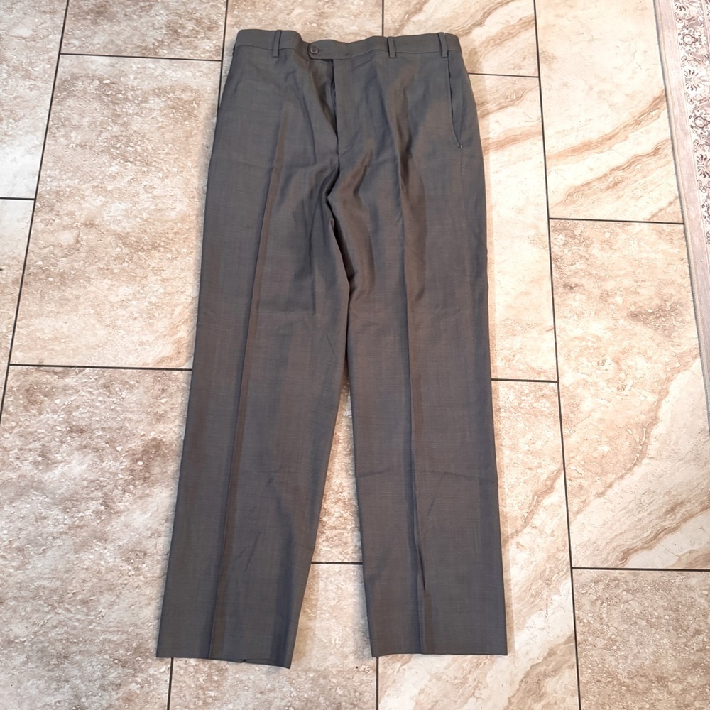 Zanella 100%‎ Wool fully lined pants Quality Zanella fabric but has flaws.